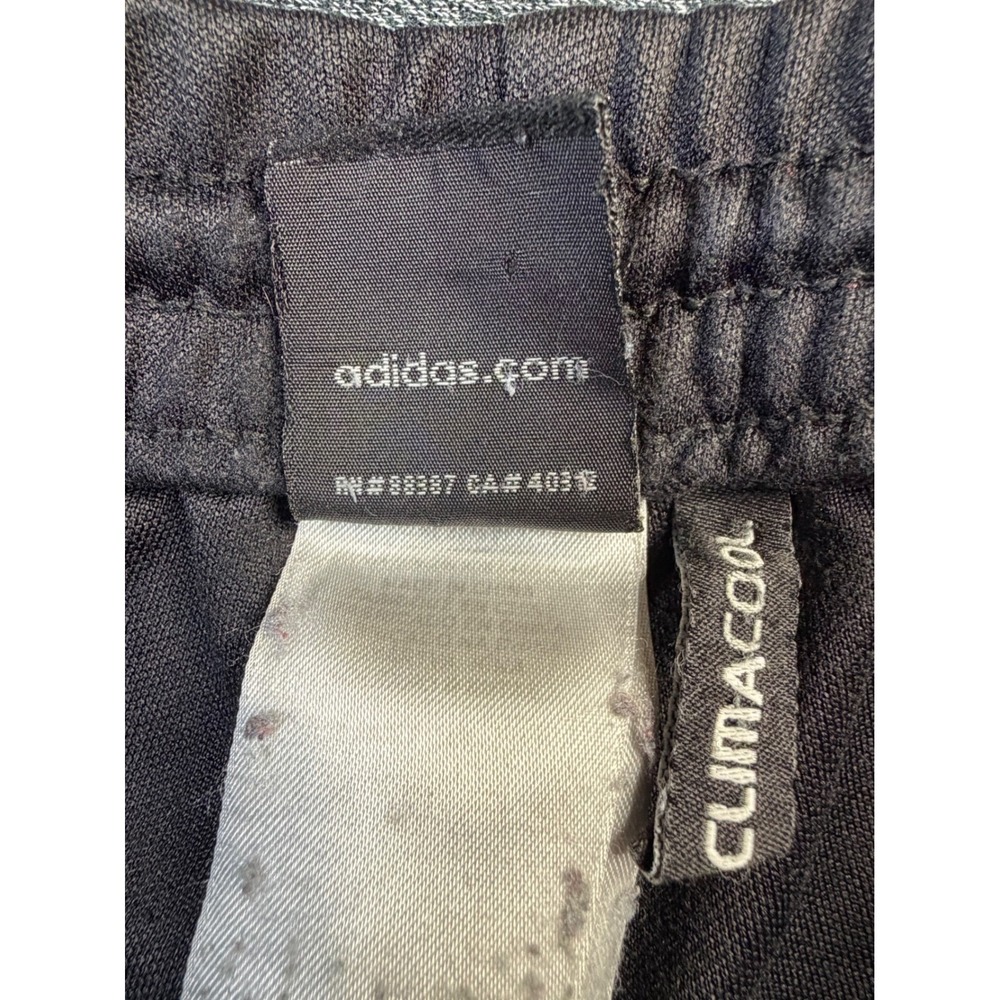Adidas Climacool Training‎ Pants Mens Medium Black White Stripe Soccer Joggers - Picture 6 of 11